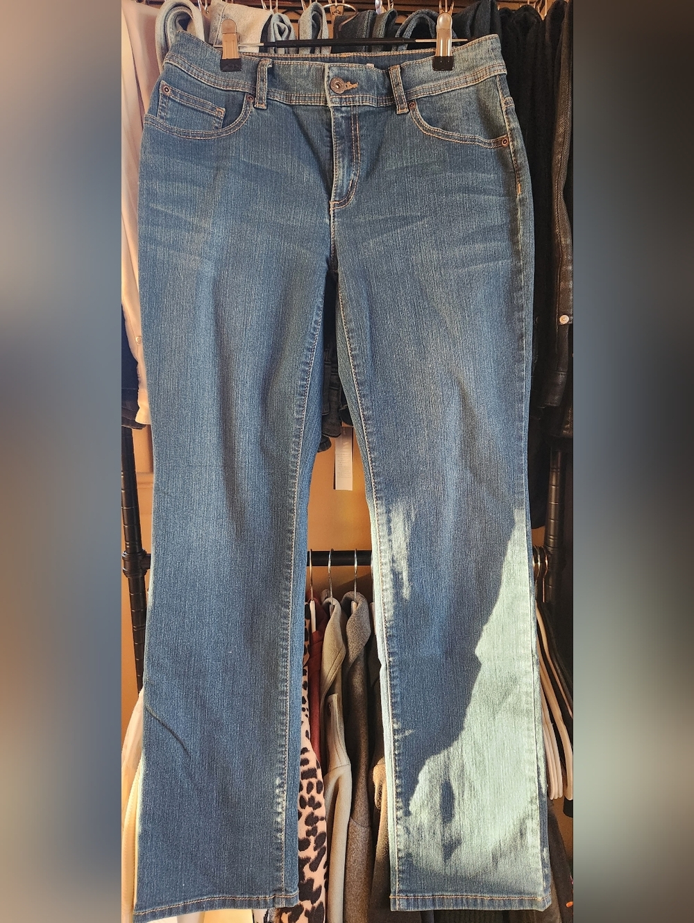 Chico's Medium Blue Bootcut Jeans